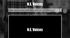 Desktop Screenshot of ne-voices.com