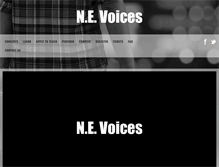 Tablet Screenshot of ne-voices.com